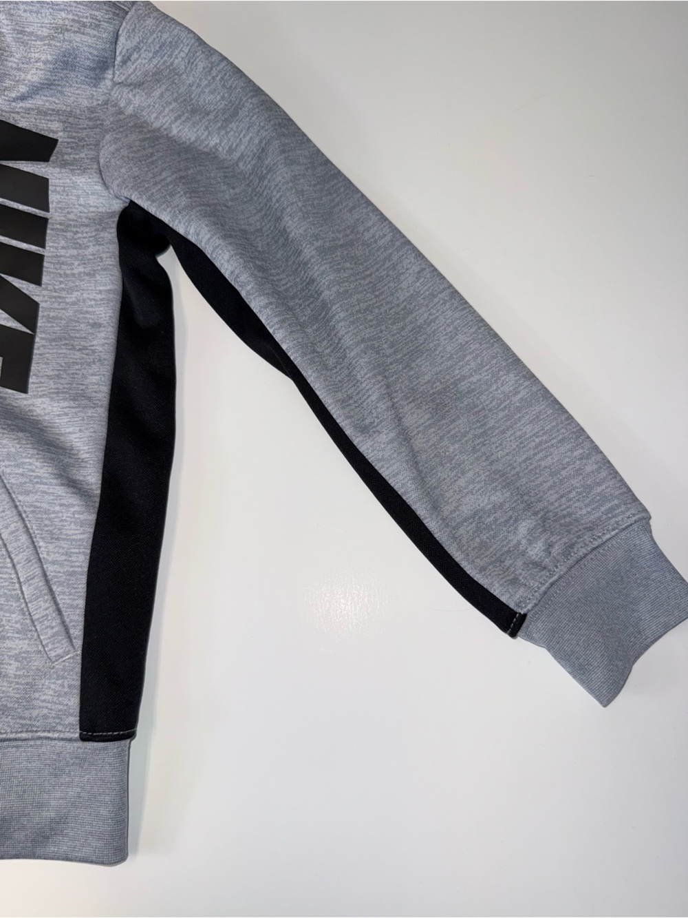 Nike Grey and Black Full‑Zip Bomber Jacket - Picture 2 of 6